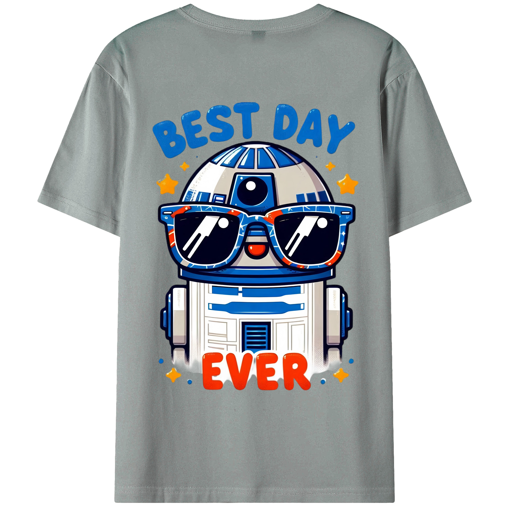 （画像用） スター・ウォーズ Star Wars 綿100％ メンズ半袖Tシャツ（バックプリント） 通気性